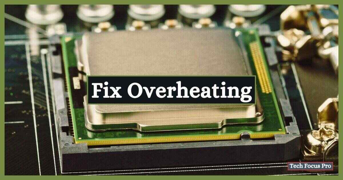 cpu overheating how to fix