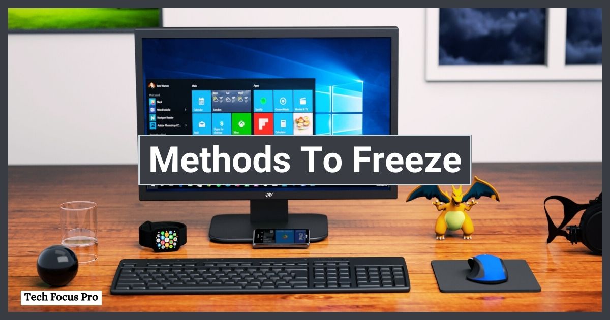 how do you freeze your computer screen
