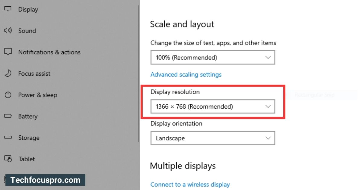 How do you adjust display settings in your operating system for 4K?