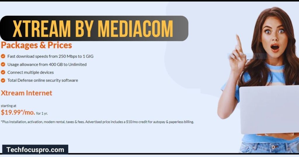 Cable and Fiber Internet Providers in Iowa: Xtream by Mediacom
