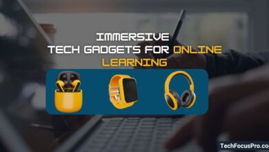 Immersive Tech Gadgets for Effective Online Learning