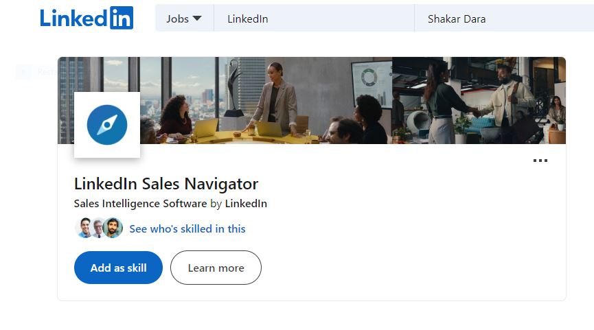 Top B2B Sales Tools for 2024: Linkedln sales navigator