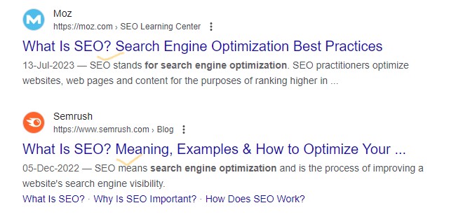 On-Page Optimization: Meta description