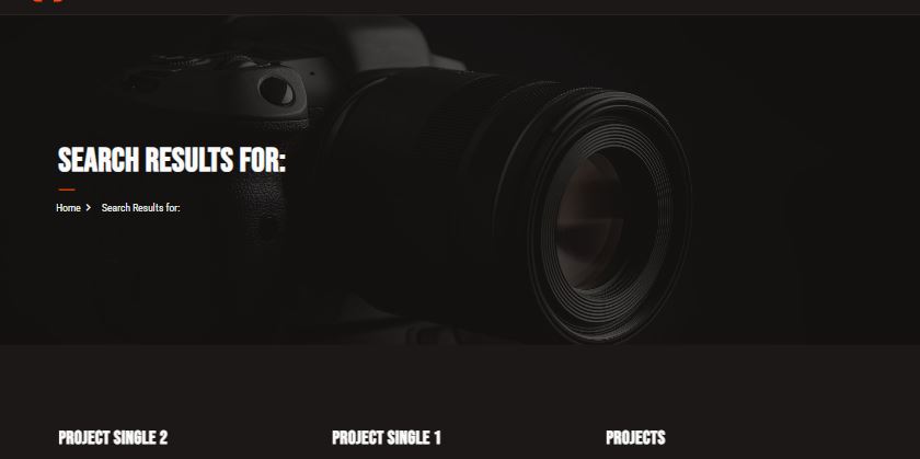 Personal Portfolios Built with Elementor: Photographer portfolio