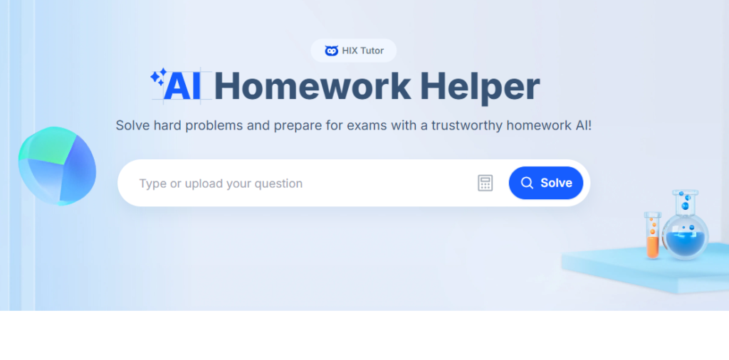 Top AI Homework Helper: Hix tutor