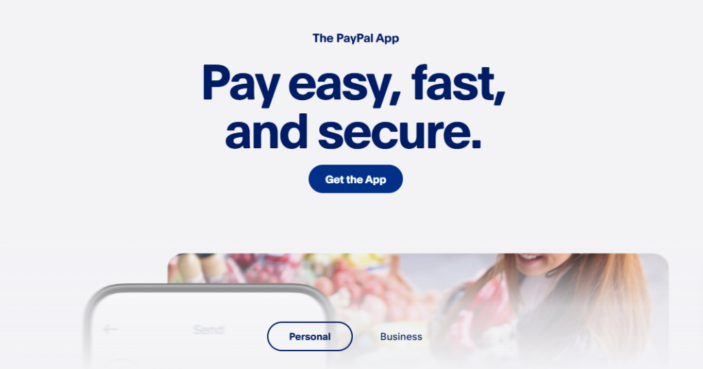 Consumer service field company: Paypal