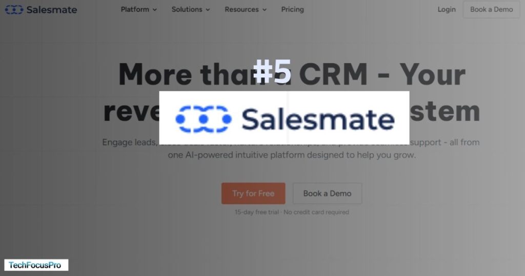 Top CRM Software for Insurance Agents: Salesmate