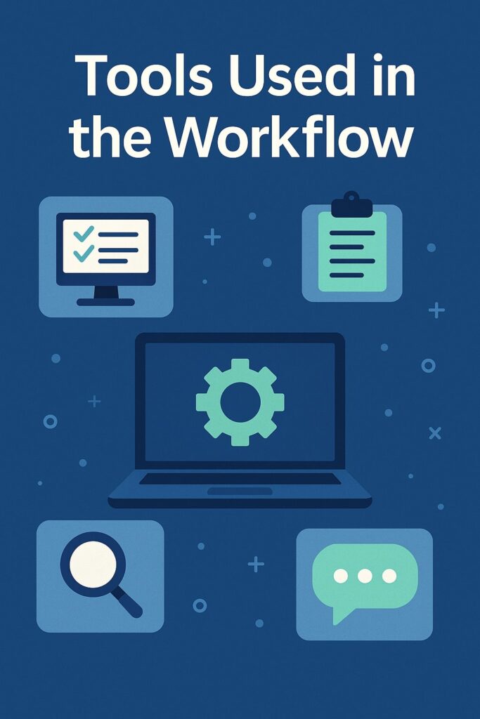 Tools Used in the Workflow