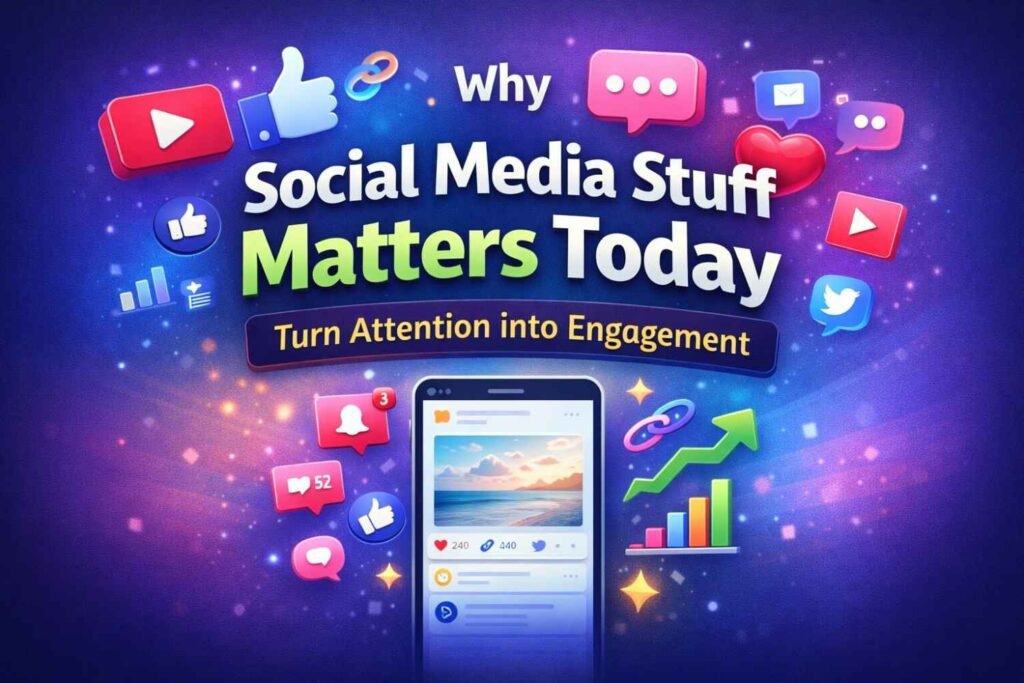 Why Social Media Stuff Matters Today
