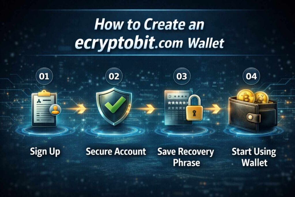How to Create an ecryptobit.com Wallet