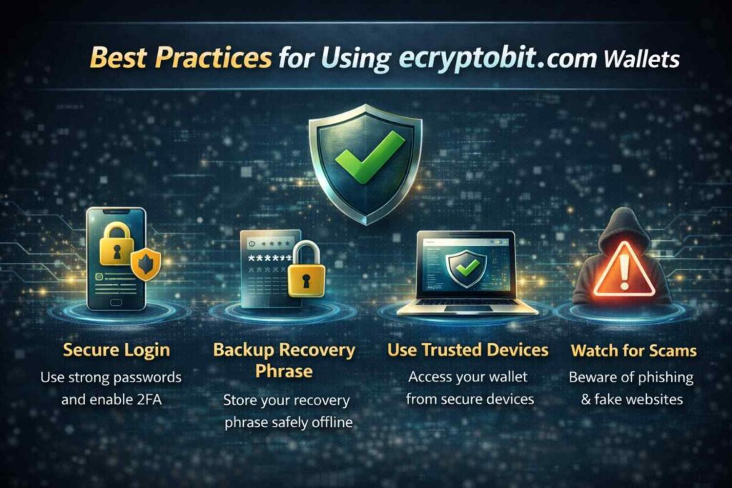Best Practices for Using ecryptobit.com Wallets