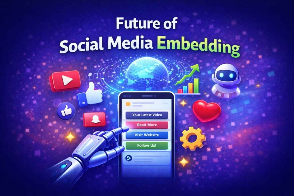 Future of Social Media Stuff Embedding
