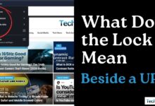 What Does the Lock Mean Beside a URL