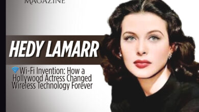 Hedy Lamarr Wi-Fi Invention