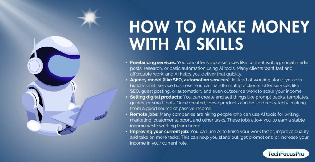How to Make Money with AI Skills