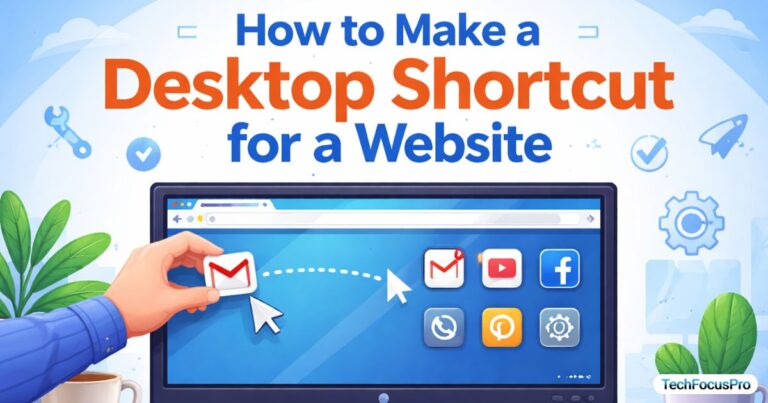 How to Make a Desktop Shortcut for a Website (Step-by-Step Guide)