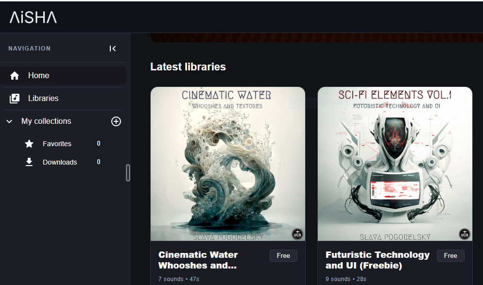 Inside the Aishasound Library