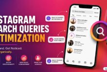instagram search queries optimization