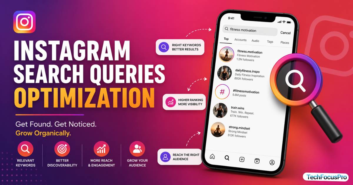 instagram search queries optimization