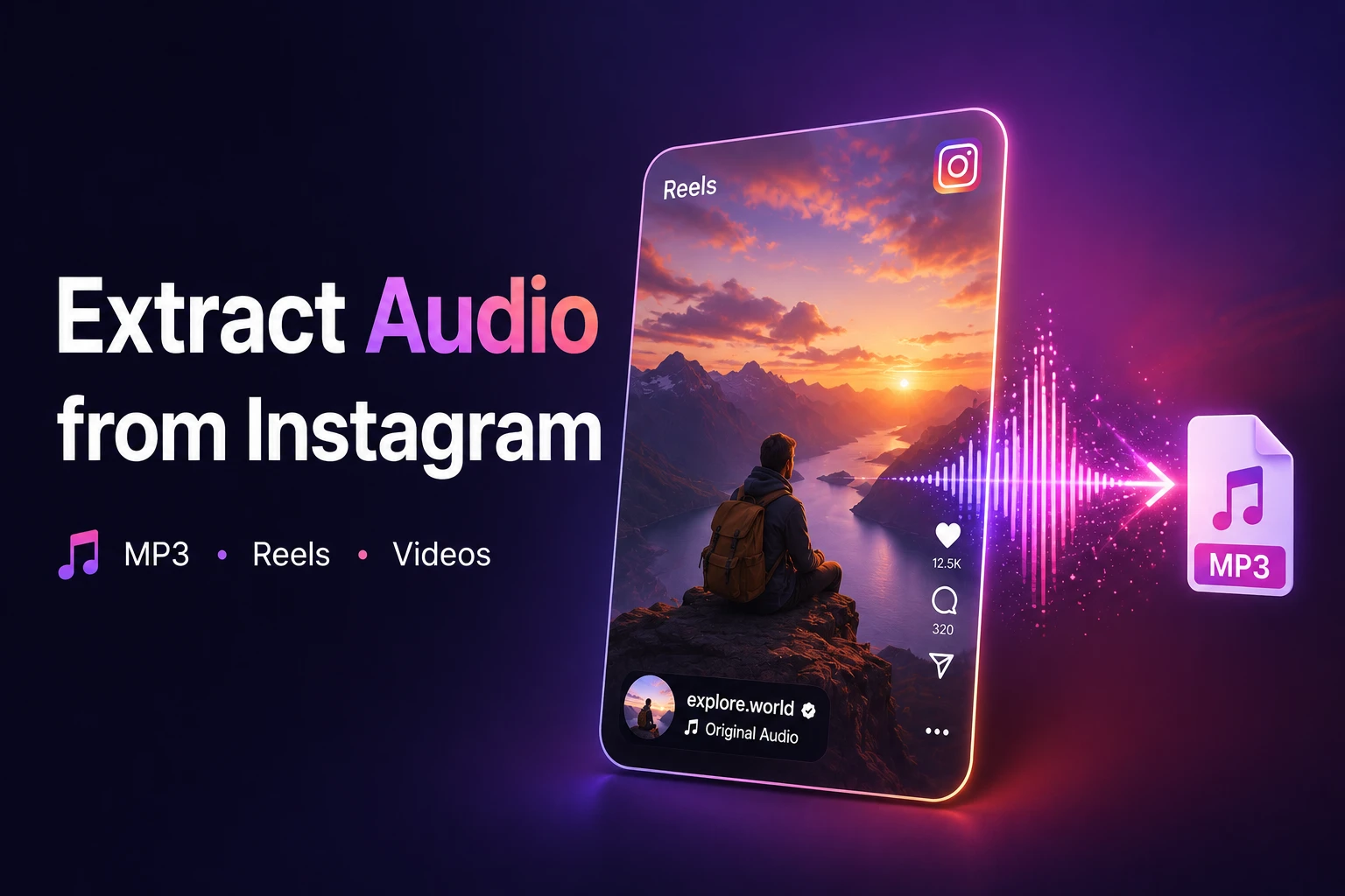 How to Extract Audio from Instagram Reels and Videos