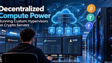 Decentralized Compute Power: Running Custom Hypervisors on Crypto Servers